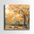 Tablou decorativ, DEV10705-140140, Cadru: 100% LEMN (Grosime: 3-4 cm), Multicolor