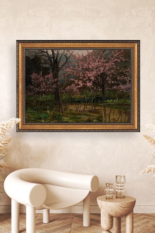Tablou decorativ, ATCRCVCNVSMDL40, Dimensiune: 40 x 60 cm, Multicolor