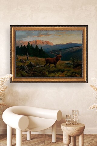 Tablou decorativ, ATCRCVCNVSMDL63, Dimensiune: 40 x 60 cm, Multicolor