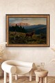 Tablou decorativ, ATCRCVCNVSMDL63, Dimensiune: 40 x 60 cm, Multicolor