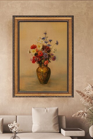 Tablou decorativ, ATCRCVCNVSMDL12, 50 x 70 cm, Multicolor