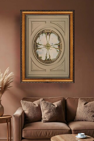 Tablou decorativ, ATCRCVCNVSMDL14, 50 x 70 cm, Multicolor