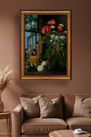 Tablou decorativ, ATCRCVCNVSMDL24, 50 x 70 cm, Multicolor