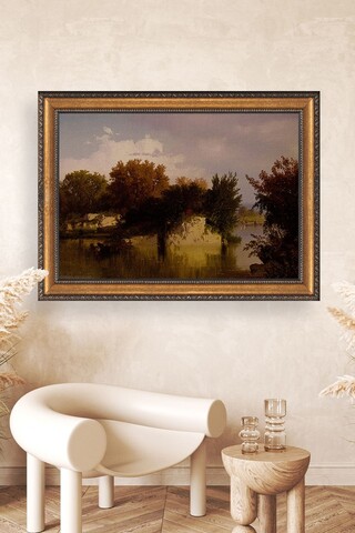 Tablou decorativ, ATCRCVCNVSMDL34, 50 x 70 cm, Multicolor