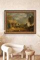 Tablou decorativ, ATCRCVCNVSMDL35, 50 x 70 cm, Multicolor