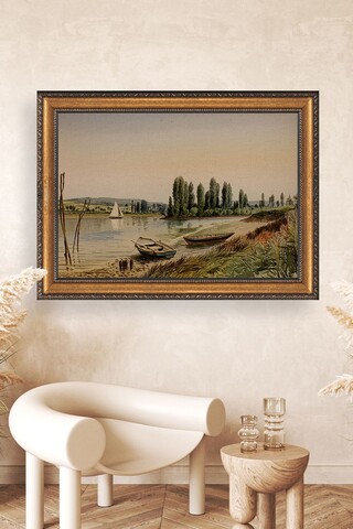 Tablou decorativ, ATCRCVCNVSMDL45, 50 x 70 cm, Multicolor