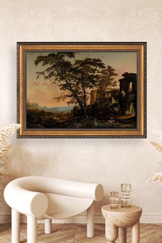 Tablou decorativ, ATCRCVCNVSMDL59, 50 x 70 cm, Multicolor