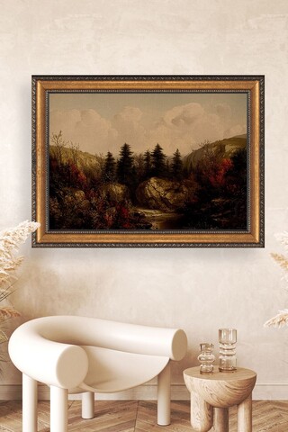 Tablou decorativ, ATCRCVCNVSMDL31, 70 x 100 cm, Multicolor