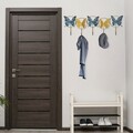 Cuier de perete, Ruhsar, Dimensiuni: 59,5 x 23 cm, Multicolor