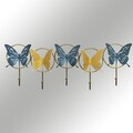 Cuier de perete, Ruhsar, Dimensiuni: 59,5 x 23 cm, Multicolor