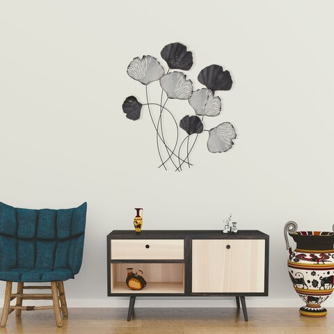 Decoratiune de perete, Vuzuh 2, Dimensiuni: 76 x 5 x 70 cm, Multicolor