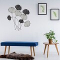 Decoratiune de perete, Vuzuh 2, Dimensiuni: 76 x 5 x 70 cm, Multicolor