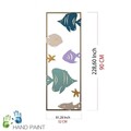 Decoratiune, Aquarium, Dimensiune: 32 x 5 x 90 cm, Multicolor