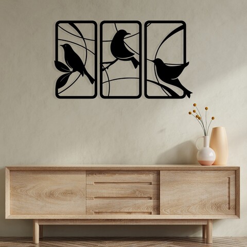 Decoratiune de perete, Sentimiento 337, Dimensiuni: 120 x 68 cm, Negru