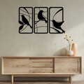 Decoratiune de perete, Sentimiento 337, Dimensiuni: 120 x 68 cm, Negru