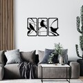 Decoratiune de perete, Sentimiento 337, Dimensiuni: 120 x 68 cm, Negru