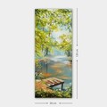 Tablou decorativ, DKY21193655400_50120, Cadru: 100% LEMN (grosime: 3 cm), Multicolor