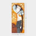 Tablou decorativ, DKY21398527_50120, Cadru: 100% LEMN (grosime: 3 cm), Multicolor