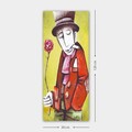Tablou decorativ, DKY220783188_50120, Cadru: 100% LEMN (grosime: 3 cm), Multicolor