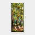 Tablou decorativ, DKY31193655400_50120, Lemn (Grosime: 3 cm, Multicolor