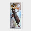 Tablou decorativ, DKY314553113_50120, Lemn (Grosime: 3 cm, Multicolor