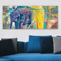 Tablou decorativ, YTY1031327167_50120, Lemn (Grosime: 3 cm, Multicolor
