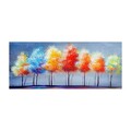 Tablou decorativ, YTY1031445504924_50120, Lemn (Grosime: 3 cm, Multicolor