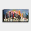 Tablou decorativ, YTY103354011591_50120, Lemn (Grosime: 3 cm, Multicolor