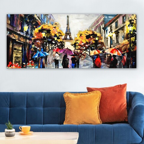 Tablou decorativ, YTY103674573686_50120, Lemn (Grosime: 3 cm, Multicolor
