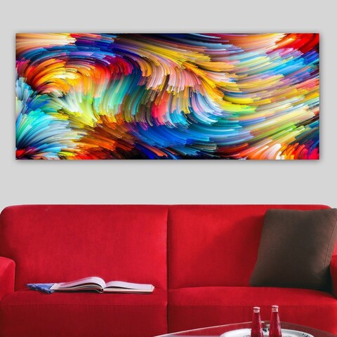 Tablou decorativ, YTY262592861_50120, Cadru: 100% LEMN (grosime: 3 cm), Multicolor