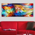 Tablou decorativ, YTY262592861_50120, Cadru: 100% LEMN (grosime: 3 cm), Multicolor