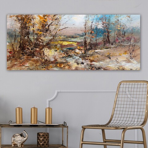 Tablou decorativ, YTY354886214_50120, Lemn (Grosime: 3 cm, Multicolor