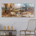 Tablou decorativ, YTY354886214_50120, Lemn (Grosime: 3 cm, Multicolor