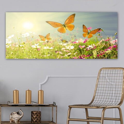 Tablou decorativ, YTY725636_50120, Lemn (Grosime: 3 cm, Multicolor