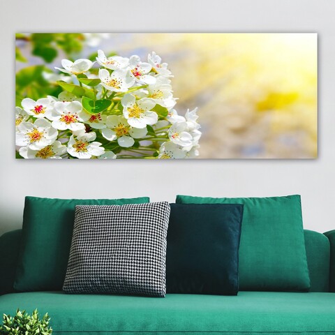 Tablou decorativ, YTYCCK9966_50120, Lemn (Grosime: 3 cm, Multicolor