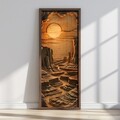 Tablou decorativ, LONG021-S/120-40, Imprimat UV, Multicolor