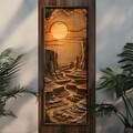 Tablou decorativ, LONG021-S/120-40, Imprimat UV, Multicolor