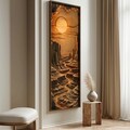 Tablou decorativ, LONG021-S/120-40, Imprimat UV, Multicolor