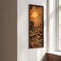 Tablou decorativ, LONG021-S/120-40, Imprimat UV, Multicolor