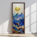 Tablou decorativ, LONG024-S/120-40, Imprimat UV, Multicolor
