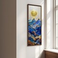 Tablou decorativ, LONG024-S/120-40, Imprimat UV, Multicolor