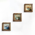 Tablou decorativ (3 Pieces), UKZM071, Imprimat UV, Multicolor