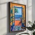 Tablou decorativ, GE023-L, Lemn, Multicolor
