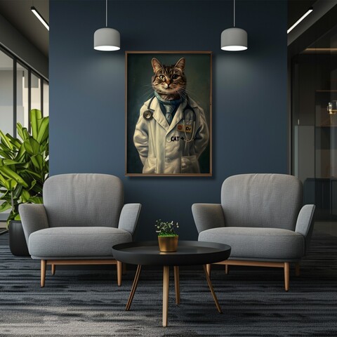 Tablou decorativ, GE036-L, Lemn, Multicolor