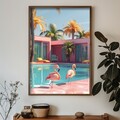 Tablou decorativ, GE093-L, Lemn, Multicolor