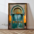Tablou decorativ, GE120-L, Lemn, Multicolor