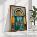 Tablou decorativ, GE120-L, Lemn, Multicolor
