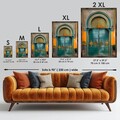 Tablou decorativ, GE120-L, Lemn, Multicolor