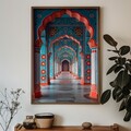 Tablou decorativ, GE122-L, Lemn, Multicolor