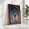Tablou decorativ, GE122-L, Lemn, Multicolor